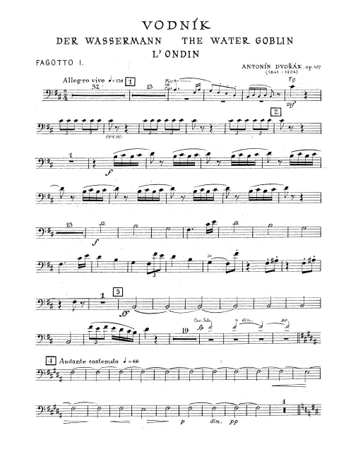 Bassoon 1, 2
