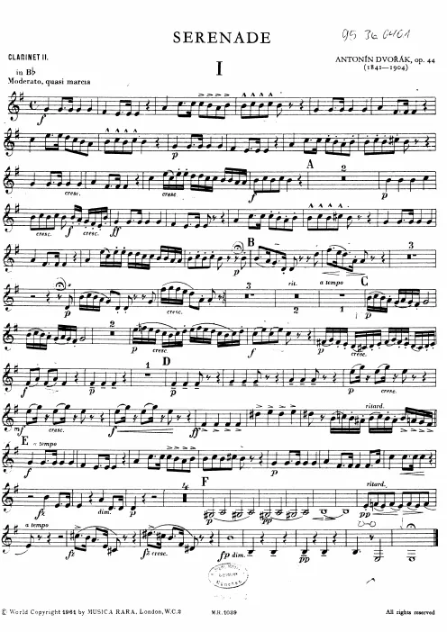 Clarinet 2 (B/ A)