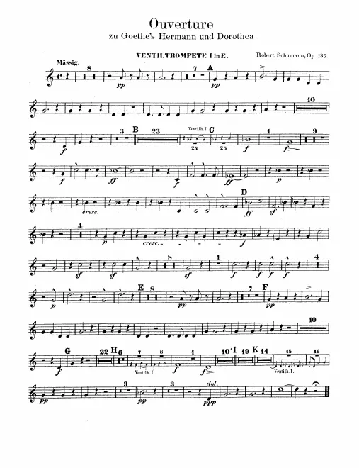Trumpet 1, 2 (E)