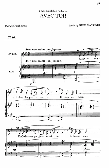 Complete Score (B Major: medium voice and piano)