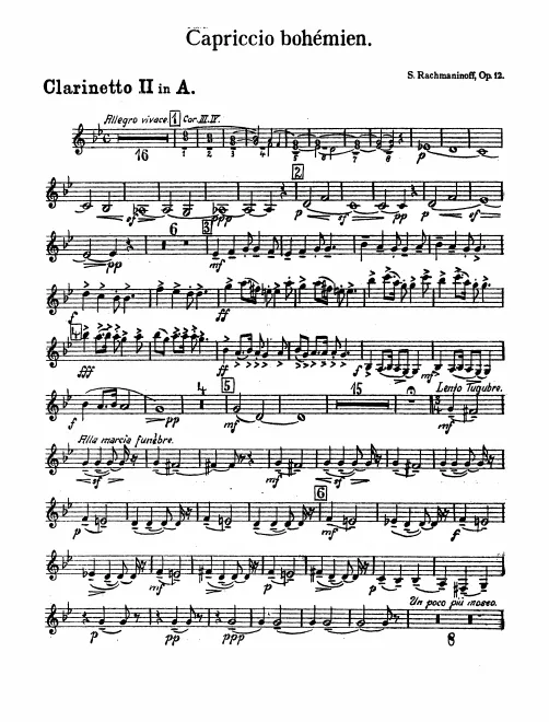 Clarinet 2 (A)
