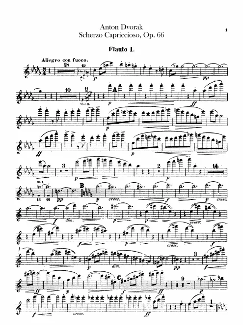 Flute 1, 2