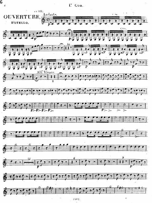 Horn 1, 2, 3, 4 (D)