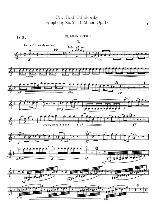 Clarinet 1 (B/C)