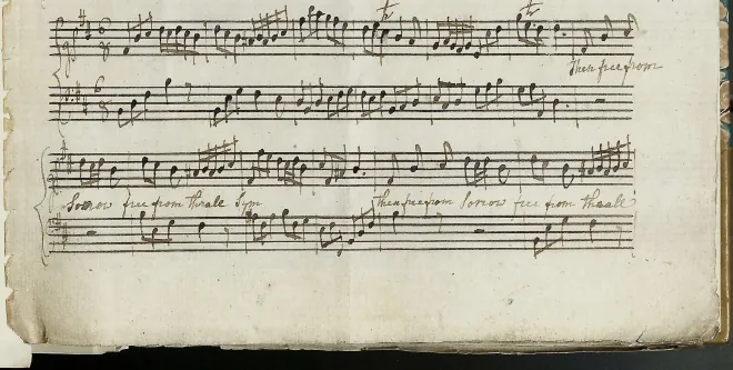 Aria: Then free from sorrow (Soprano)
