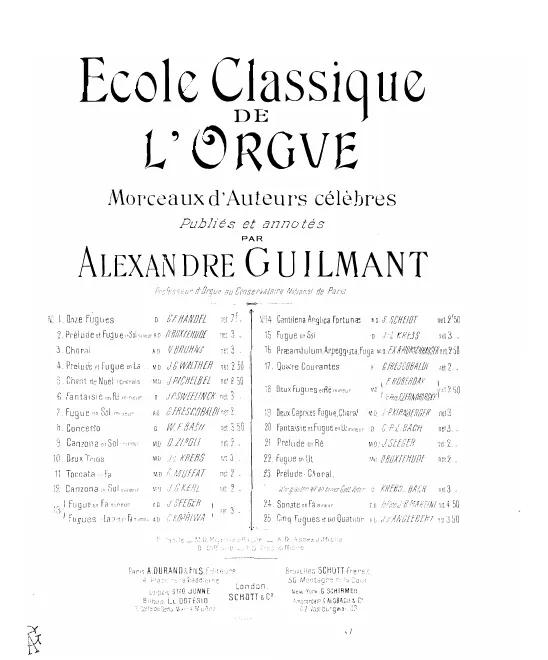 25. D'Anglebert: 5 Fugues et un Quatuor sur le Kyrie