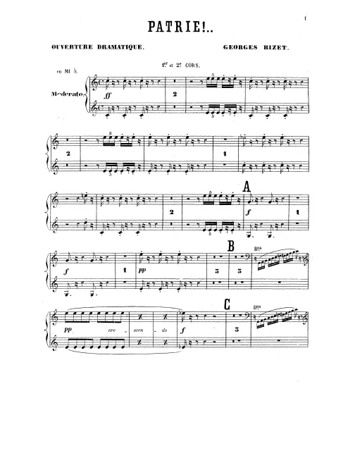 Horn 1/2 (D/E/E/G), 3/4 (C)