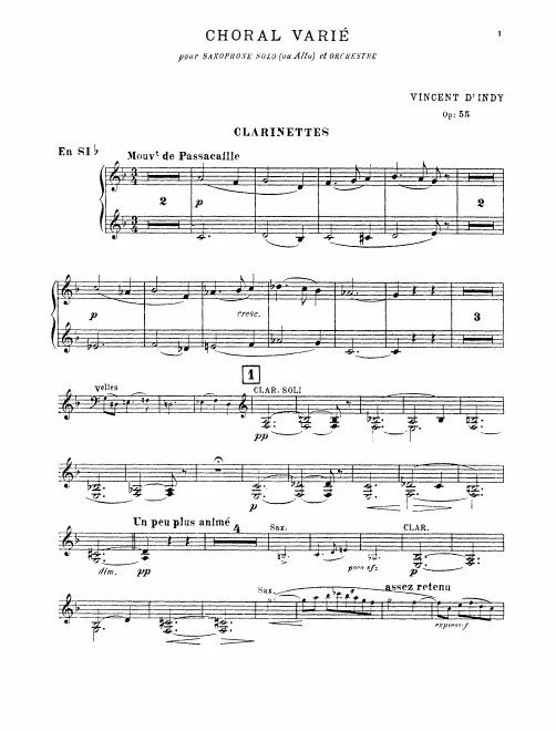 Clarinet 1/2 (B)