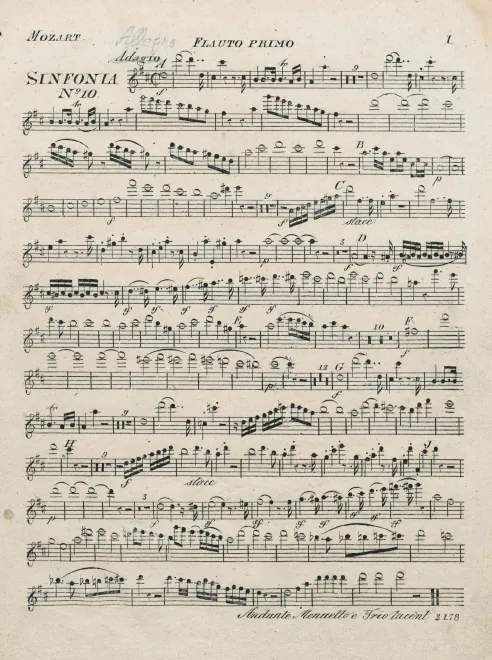 Flute 1, 2