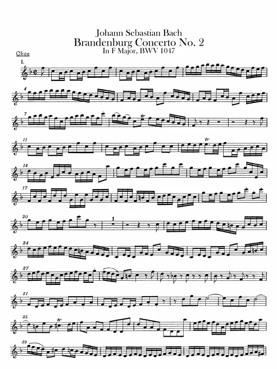 Oboe solo