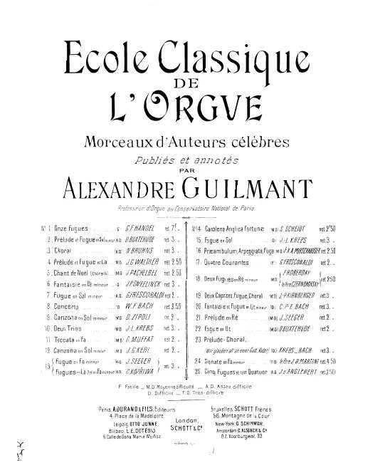 13. Fugues by Seger and Kopřiva