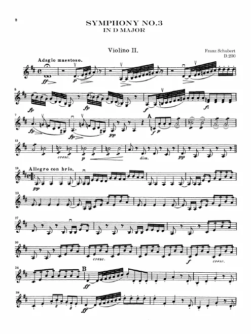 Violins II