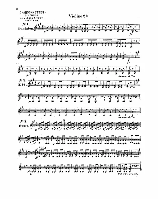 Violins II