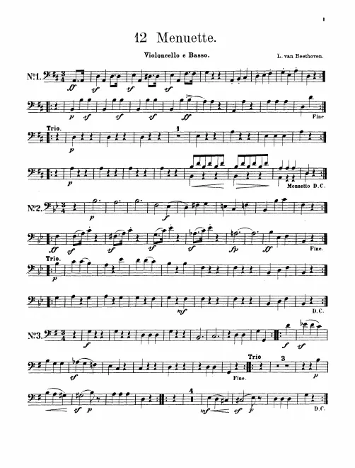 Cellos/Basses