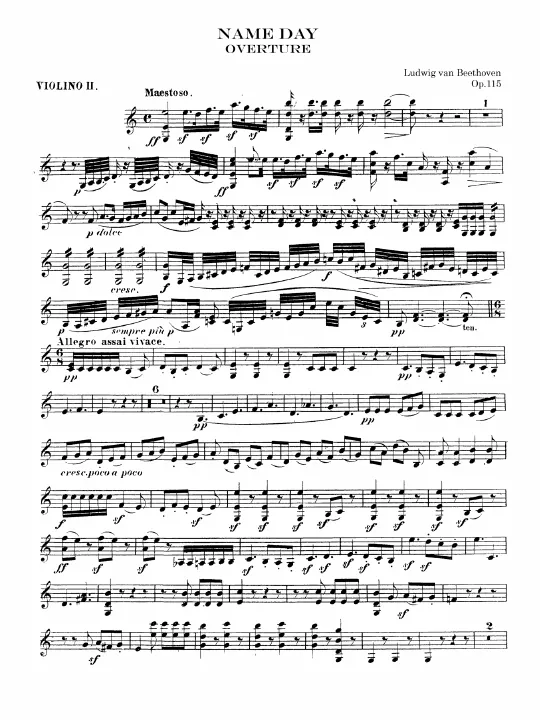 Violins II