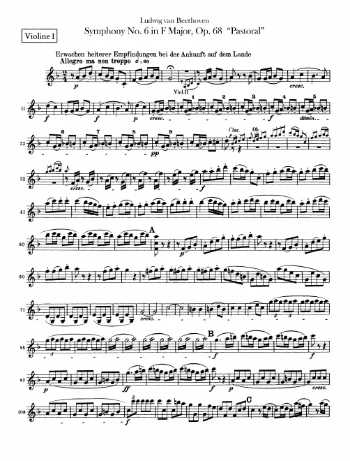 Violins I