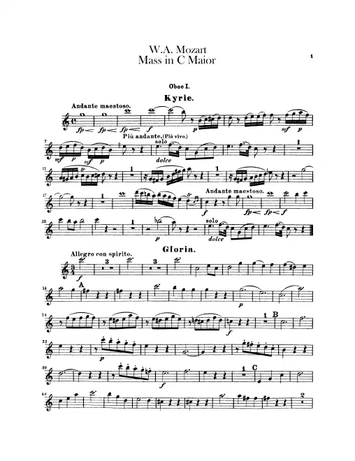 Oboe 1, 2