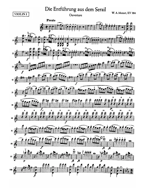 Violins I