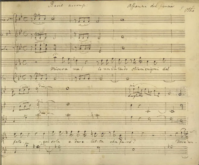 Recitative: Misera me