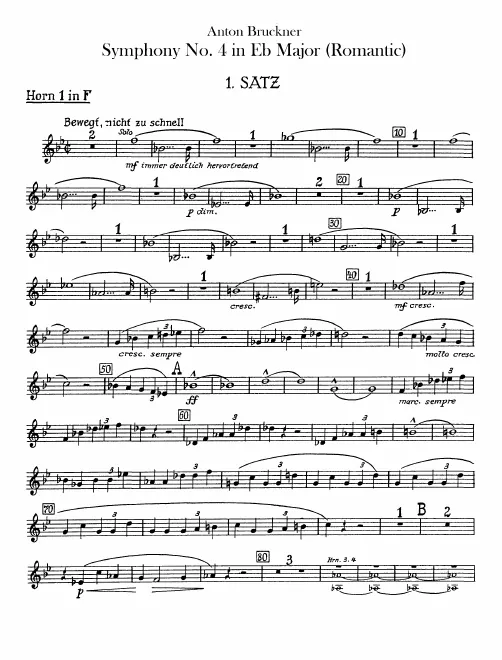 Horn 1 (F)