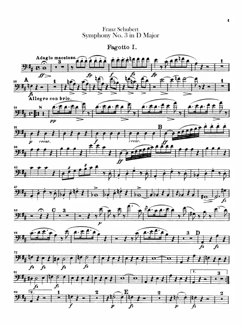 Bassoon 1, 2