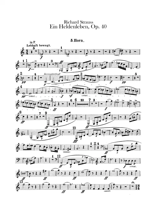 Horn 5 (F/E)
