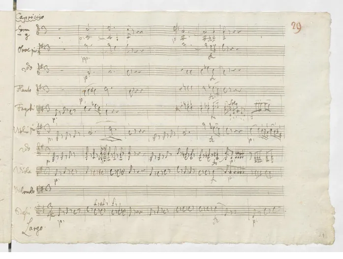 II. Capriccio - Largo