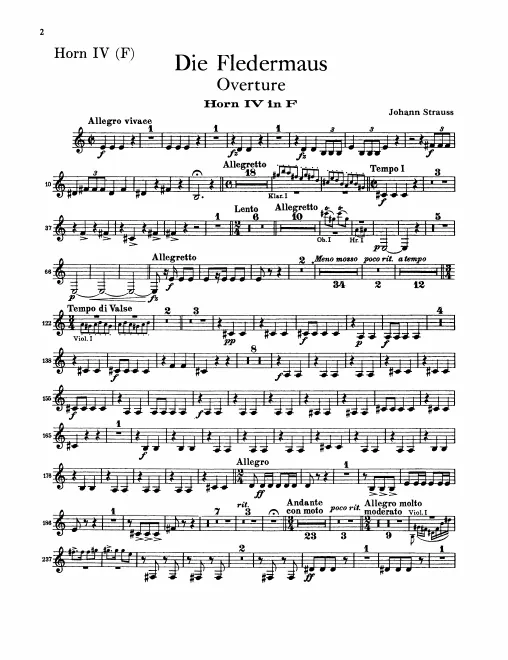 Horn 4 (F)
