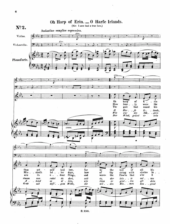 2. Oh harp of Erin