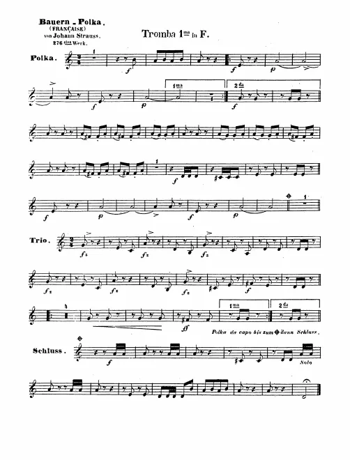 Trumpet 1, 2 (F)
