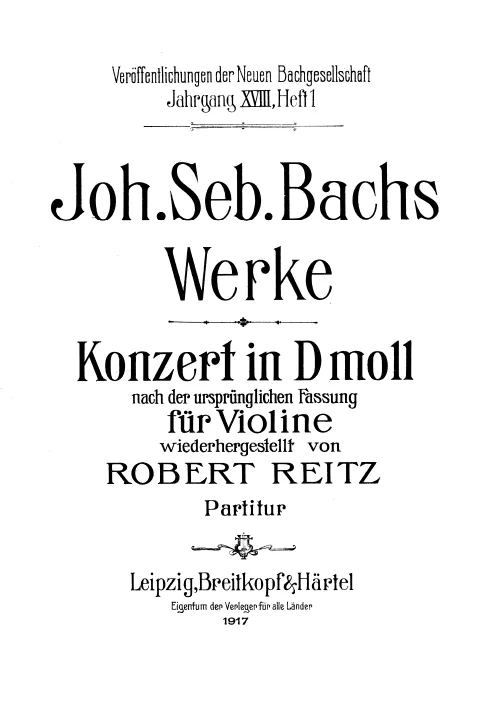 Violin solo (1st and 2nd mvts.)