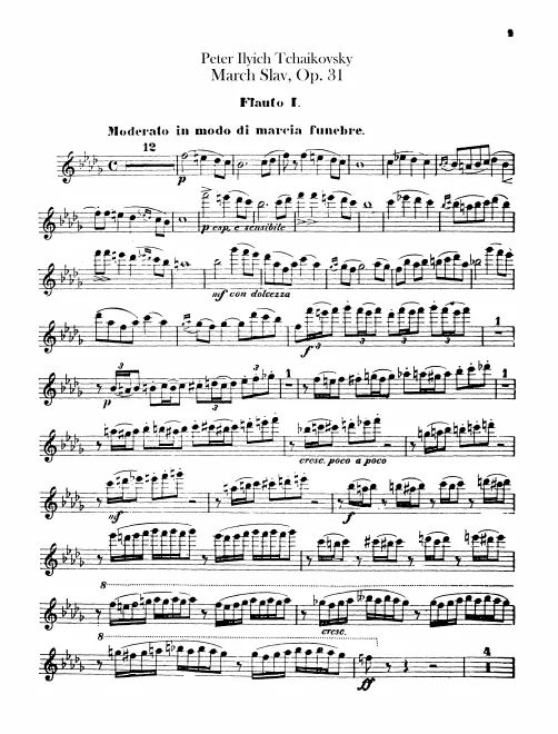 Flute 1, 2