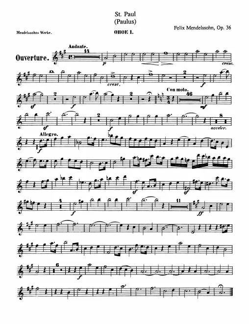 Oboe 1, 2