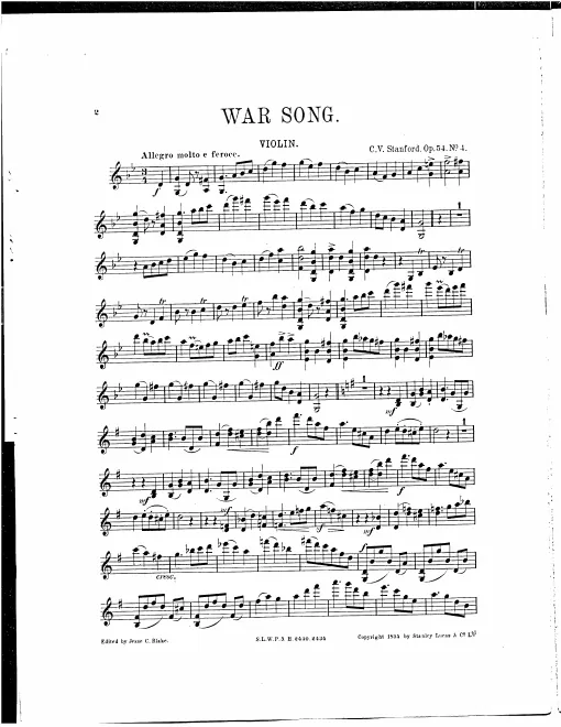 4. War Song