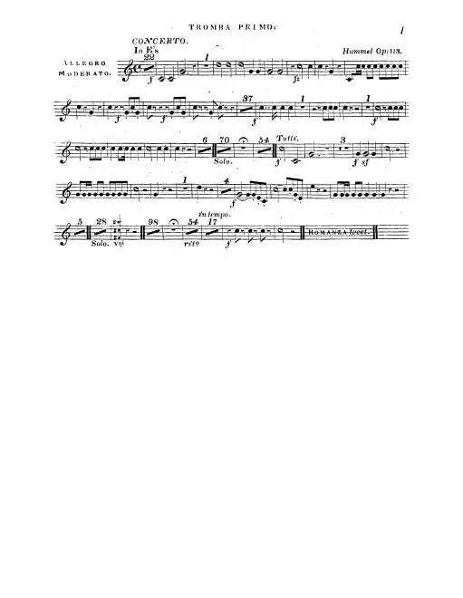 Trumpet 1, 2 (E)