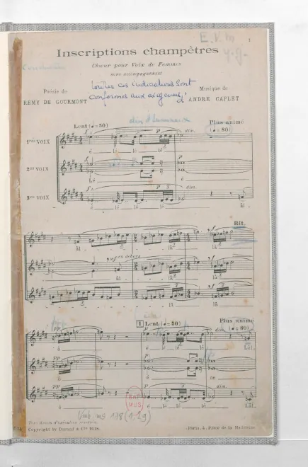 Choral Score