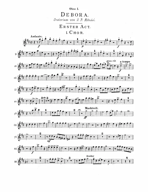 Oboe 1, 2