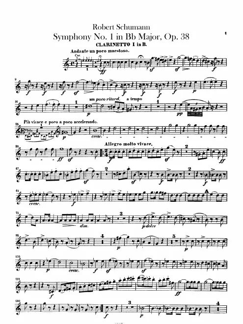 Clarinet 1, 2 (B)