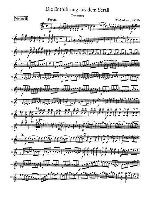 Violins II