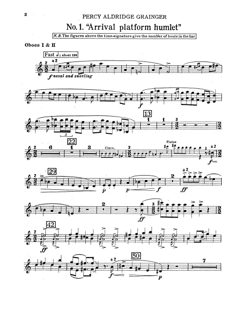 Oboe 1/2, English Horn