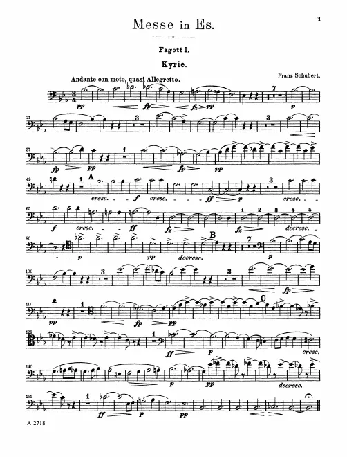 Bassoon 1, 2