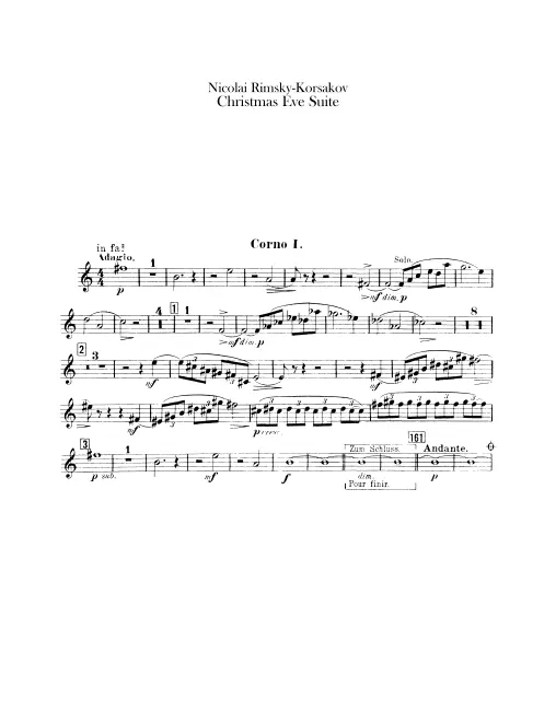Horn 1 (F)