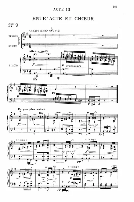 Vocal Score