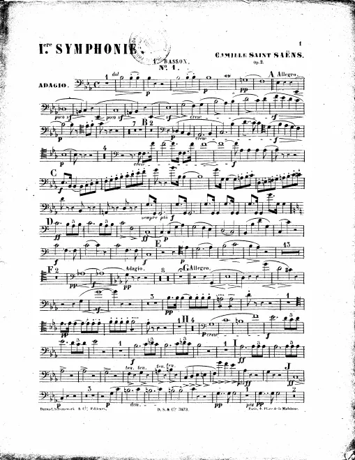 Bassoon 1, 2