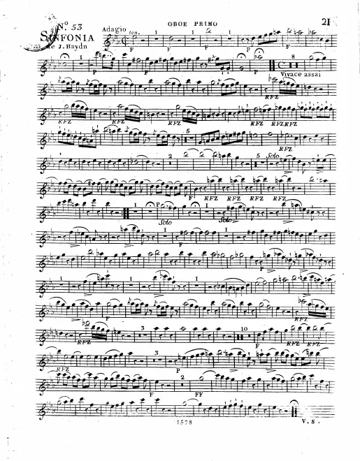 Oboe 1, 2
