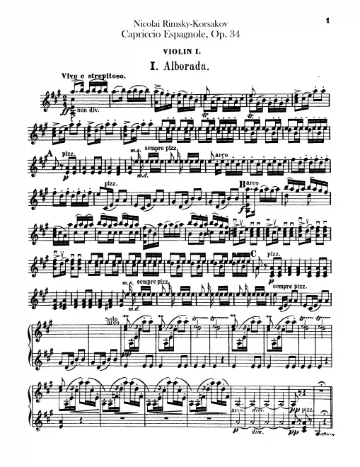 Violins I