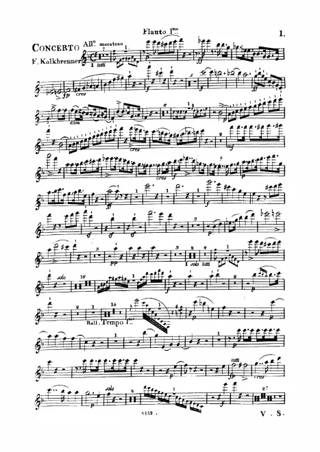 Flute 1, 2