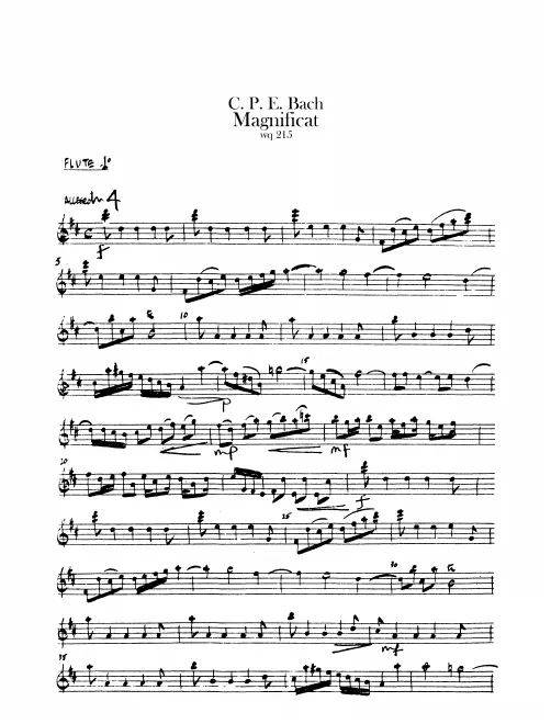 Flute 1, 2