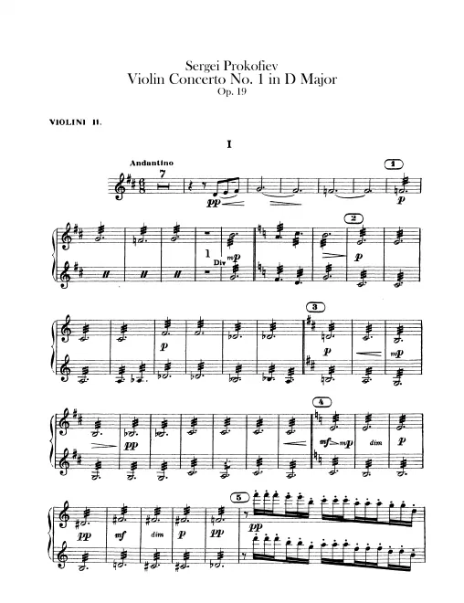 Violins II