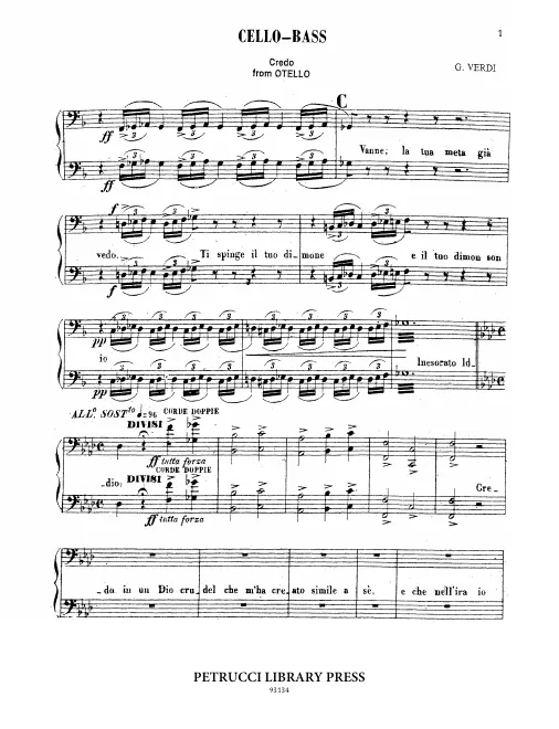 Cellos/Basses